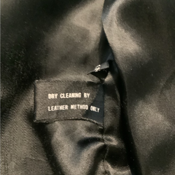 Mens leather bomber jacket - Picture 6 of 6